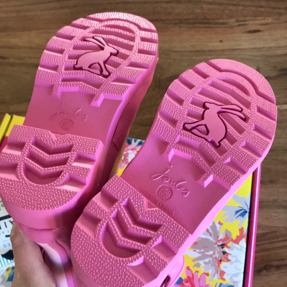 *Last Pair* New Joules Glitter Rain Boot - Toddler - Picture 5 of 5